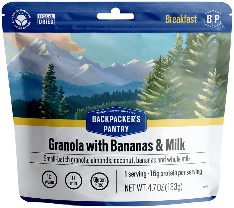 Load image into Gallery viewer, Backpacker&#39;s-Pantry-Granola-w--Bananas--Almonds-and-Milk-Entrees_OF1079

