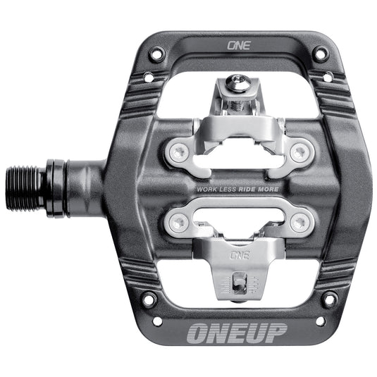 OneUp Components Clip Pedals, CrMo, Gray
