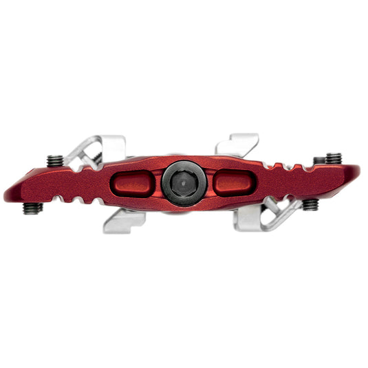 OneUp Components Clip Pedals, CrMo, Red