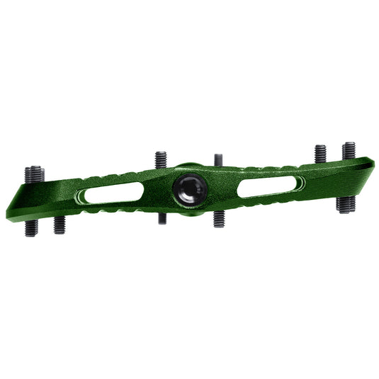 OneUp Components Wave Platform Pedals, Dark Green