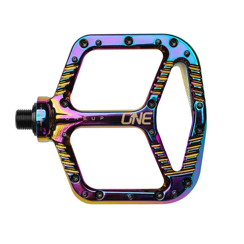 Load image into Gallery viewer, OneUp-Components-Aluminum-Flat-Platform-Pedals-PEDL2417-Bicycle-Pedals
