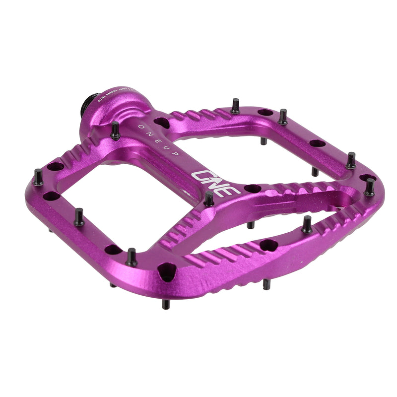Load image into Gallery viewer, OneUp-Components-Aluminum-Flat-Platform-Pedals-PEDL2420-Bicycle-Pedals

