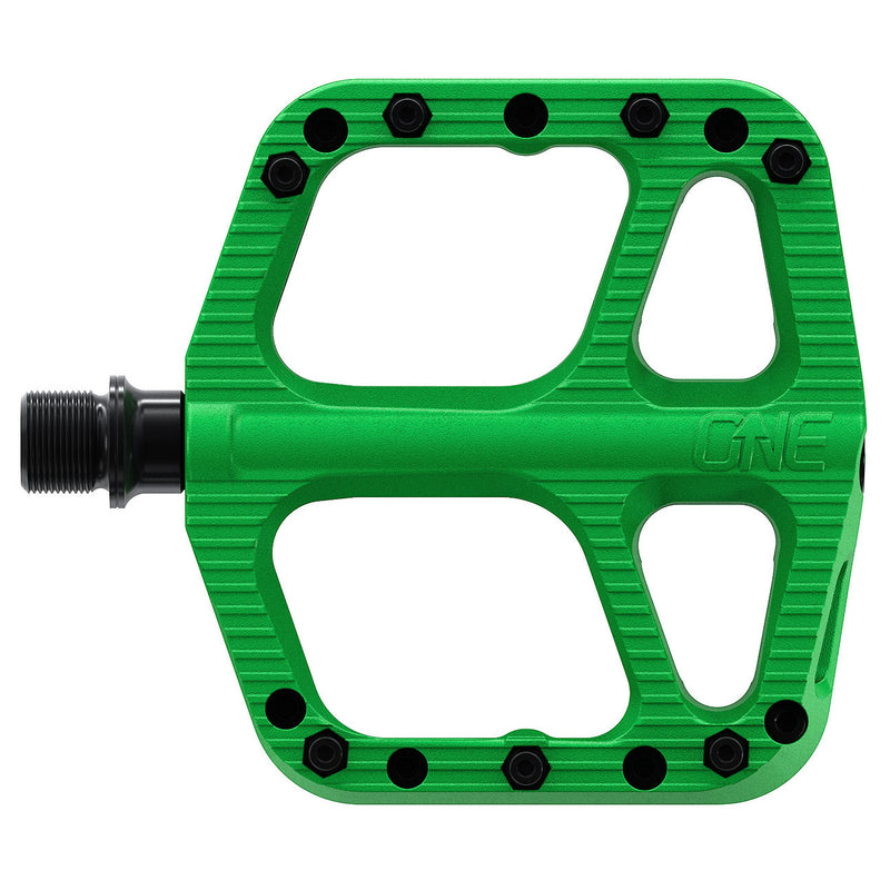 Load image into Gallery viewer, OneUp-Components-Small-Composite-Flat-Platform-Pedals-Composite-PEDL2435-Bicycle-Pedals
