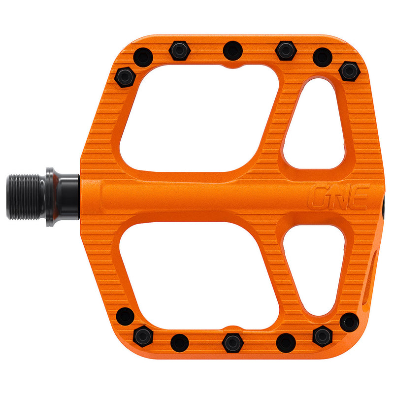 Load image into Gallery viewer, OneUp-Components-Small-Composite-Flat-Platform-Pedals-Composite-PEDL2436-Bicycle-Pedals
