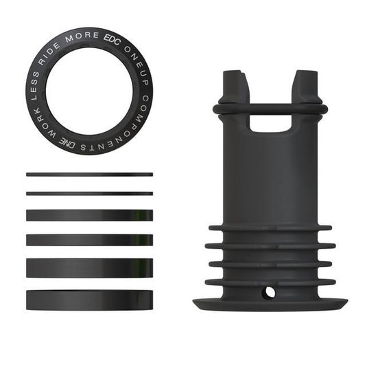 OneUp Components EDC Threaded Top Cap, Black