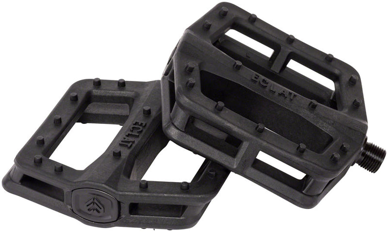 Load image into Gallery viewer, Eclat Centric Pedals - Platform, Composite, 9/16&quot;, Real Black
