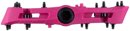Raceface Chester Small Platform Pedals, Body: Nylon, Spindle: Cr-Mo, 9/16'', Magenta, Pair