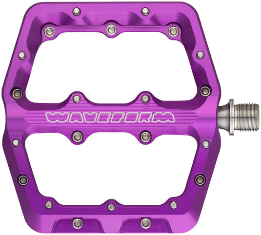 Wolf Tooth Components Waveform Platform Pedal, Large - Purple