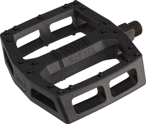 BSD-Safari-Pedals-Flat-Platform-Pedals-Nylon-Composite-Chromoly-Steel-PD0300-Bicycle-Pedals