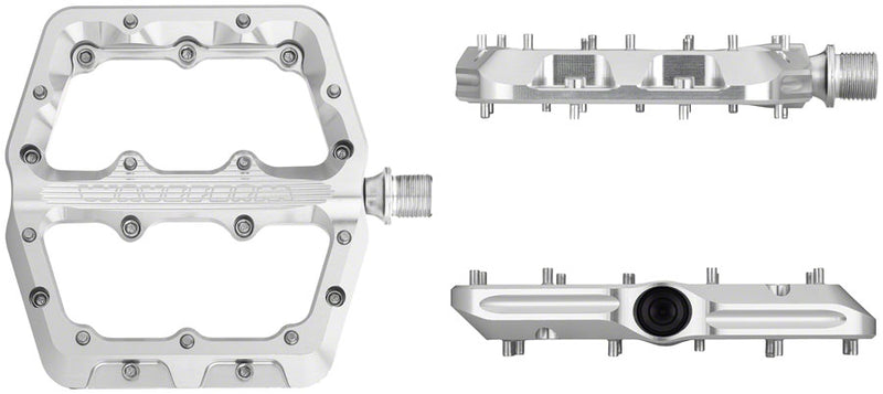 Load image into Gallery viewer, Wolf Tooth Waveform Pedals - Silver, Large
