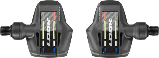 LOOK KEO Blade Carbon Pedals - Single Sided Clipless, Chromoly, 9/16", Black, 53mm QF, 12Nm