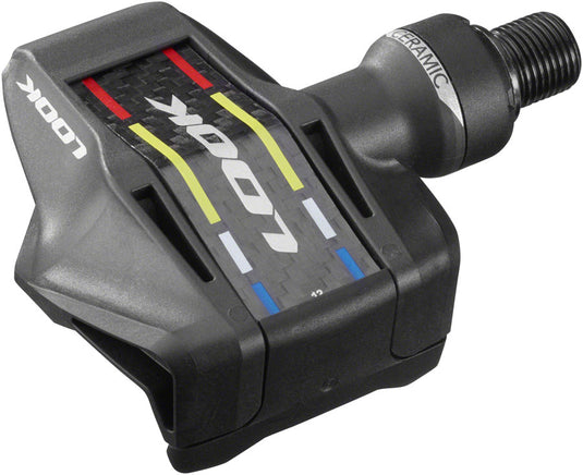 LOOK KEO Blade Carbon Ceramic Pedals - Single Sided Clipless, Chromoly, 9/16