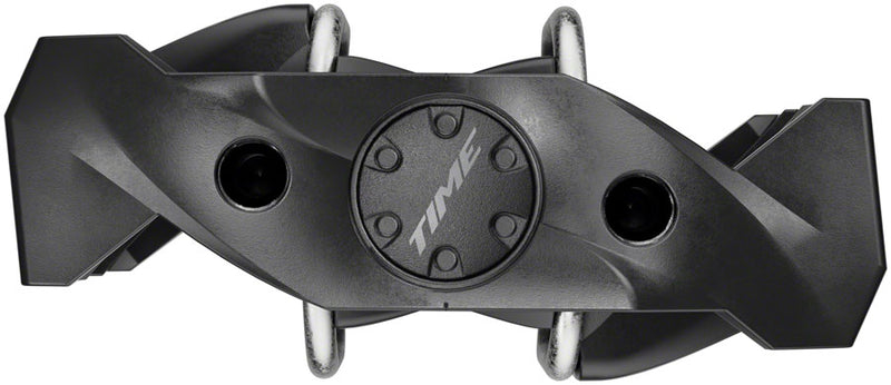 Load image into Gallery viewer, Time MX 4 Pedals Dual Sided Clipless Platform Bicycle Pedals - Aluminum Alloy, 9 - 16", Self-Cleaning ATAC System, Black, Trail &amp; MTB Riding
