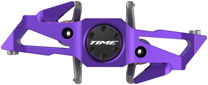 Load image into Gallery viewer, Time Speciale 10 Purple Aluminum Dual Sided Clipless Pedals with Platform, ATAC Technology for Enduro &amp; Trail Riding
