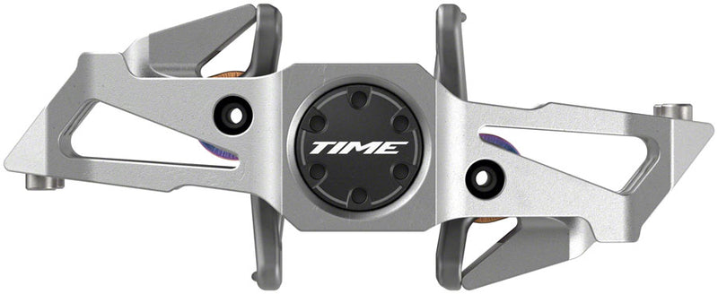 Load image into Gallery viewer, Time Speciale 10 Pedals - Dual Sided Clipless with Platform, Aluminum, 9/16", Raw, Small, B1
