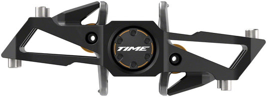 Time Speciale 12 Large Dual Sided Clipless Pedals - Aluminum Alloy Platform, Titanium Spindle, Mud-Shedding ATAC Engagement for Enduro & Trail Riding