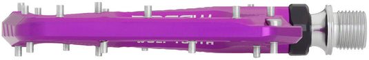 Wolf Tooth Ripsaw Aluminum Pedals - Platform, Aluminum, 9/16", Ultraviolet Purple