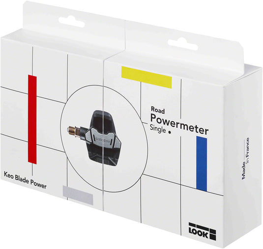 look watt pedale LOOK KEO BLADE Carbon Power Pedals with Built-In Watt Meter, Single Sided Clipless, Ultra-Light, Aerodynamic, 9/16" Spindle – 365 Cycles