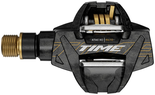 Time-ATAC-XC-12-Pedals-Clipless-Pedals-with-Cleats-Carbon-PEDL2740-Bicycle-Pedals
