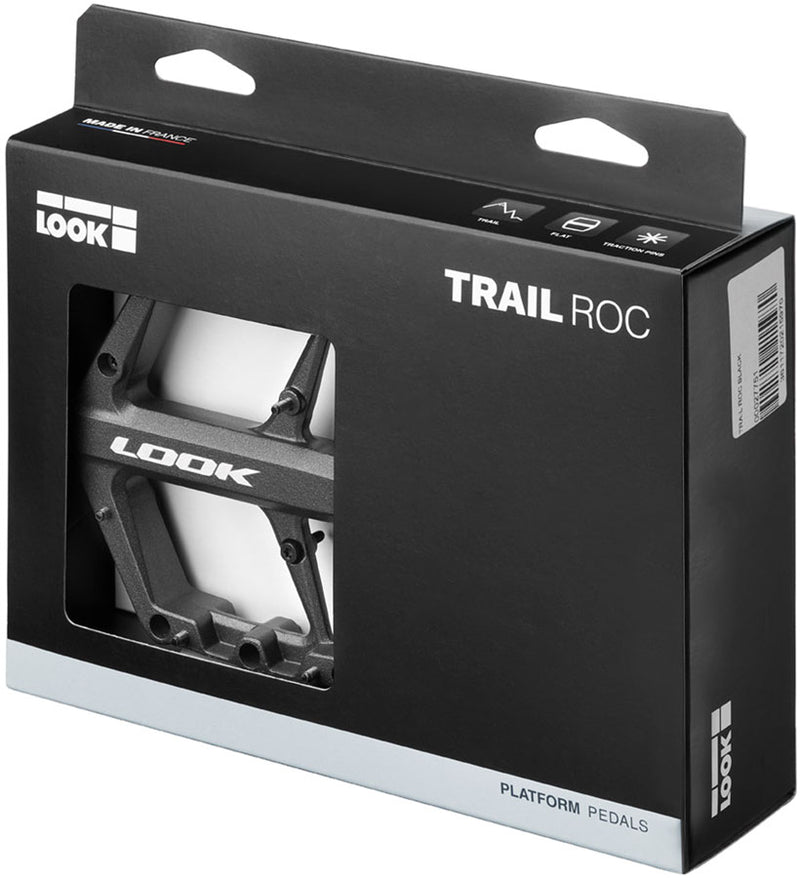 Load image into Gallery viewer, LOOK Trail Roc Pedals - Platform, 9/16", Black

