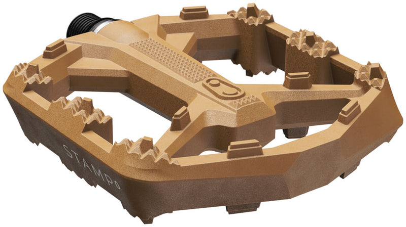 Load image into Gallery viewer, Crankbrothers Stamp 0 Pedals - Platform, Composite, 9/16", Brown, Small
