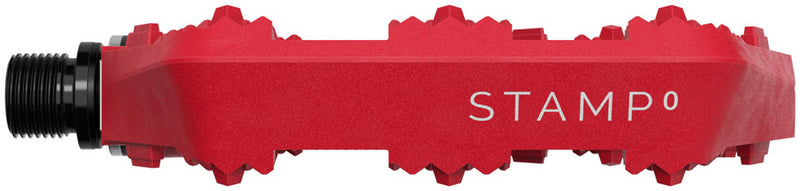 Load image into Gallery viewer, Crankbrothers Stamp 0 Pedals - Platform, Composite, 9/16", Bright Red, Large
