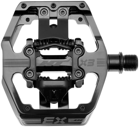 HT-Components-X3-Clipless-Pedals-with-Cleats-PEDL2541-Bicycle-Pedals