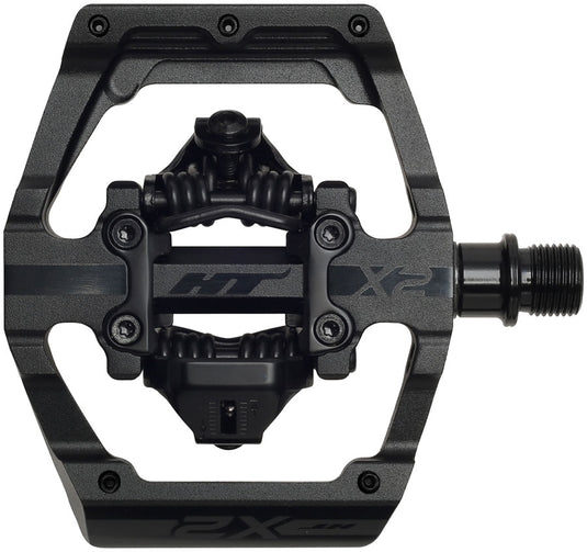 HT-Components-X2-Clipless-Pedals-with-Cleats-PEDL3163-Bicycle-Pedals