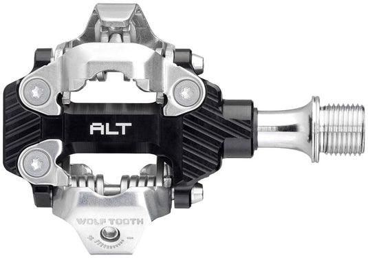 Wolf Tooth ALT XC Clipless Pedals - Dual Sided Clipless, Alloy, 9/16