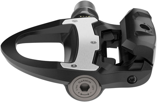 Garmin Rally RS210 Power Meter Pedals - Single Sided Clipless, Composite, 9/16", Black, Pair, Dual-Sensing, Shimano