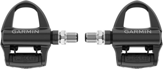 Garmin Rally RS210 Power Meter Pedals - Single Sided Clipless, Composite, 9/16", Black, Pair, Dual-Sensing, Shimano
