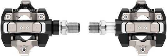Garmin Rally XC110 Power Meter Pedals - Dual Sided Clipless, Alloy, 9/16", Black, Pair, Single-Sensing, Shimano SPD