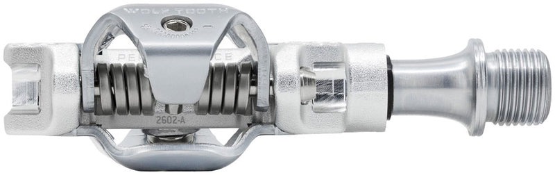 Load image into Gallery viewer, Wolf Tooth ALT XC Performance Clipless Pedals - Dual Sided Clipless, Alloy, 9/16", Raw Silver, Pair, Shimano SPD

