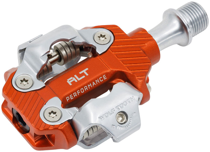 Load image into Gallery viewer, Wolf-Tooth-ALT-Performance-Clipless-Pedals-with-Cleats-Aluminum-Chromoly-Steel-PEDL3865-Bicycle-Pedals
