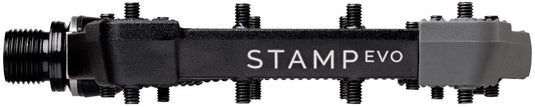 Crankbrothers Stamp Evo Pedals - Platform, Aluminum, 9/16", Black, Large