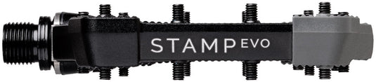 Crankbrothers Stamp Evo Pedals - Platform, Aluminum, 9/16", Black, Small