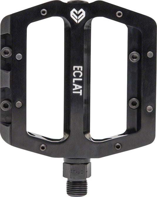 Eclat Surge Pedals - Platform, Aluminum, 9/16", Black