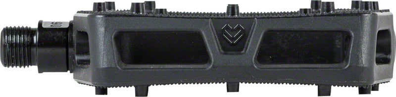 Load image into Gallery viewer, Eclat Seeker Pedals - Platform, Composite/Plastic, 9/16&quot;, Black
