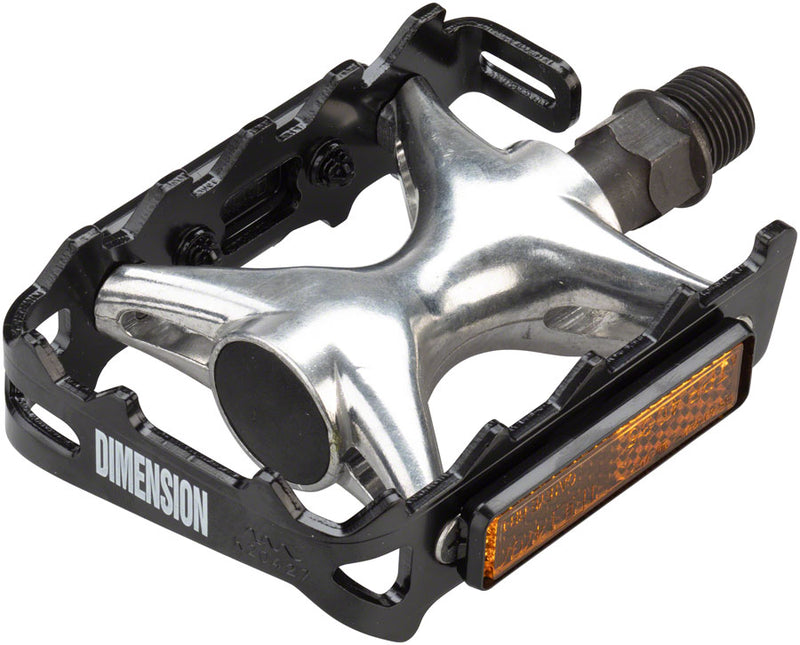 Load image into Gallery viewer, Dimension-Mountain-Compe-Pedals-Flat-Platform-Pedals-Aluminum-Chromoly-Steel-PD1086-Bicycle-Pedals
