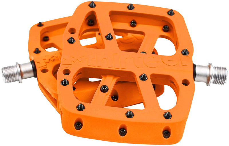 Load image into Gallery viewer, e*thirteen Base Pedals - Platform, Composite, 9/16&quot;, Naranja
