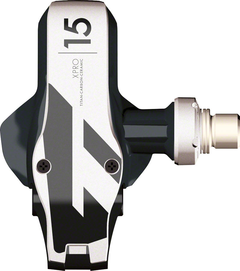 Load image into Gallery viewer, Time XPRO 15 Single Sided Clipless Pedals 9/16&quot; Ti Body Carbon Body White/Black
