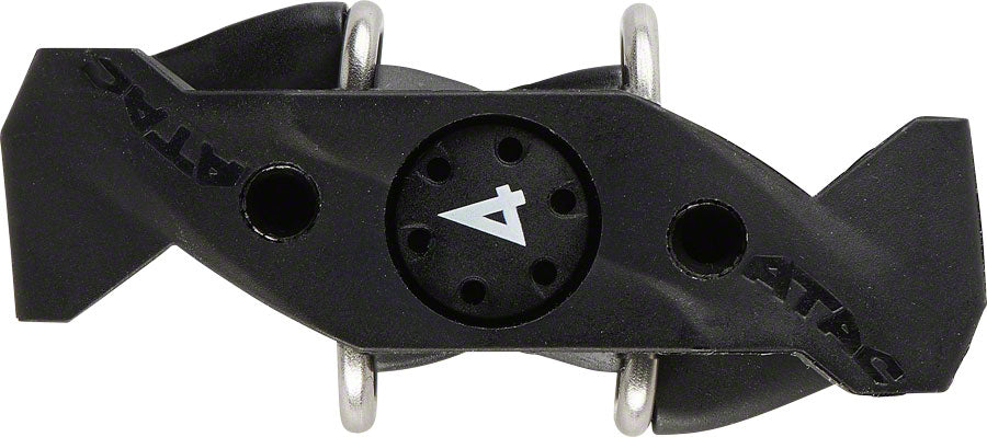 Time ATAC MX 4 Dual Sided Clipless Pedals 9/16" Hollow Steel Axle Composite Blk