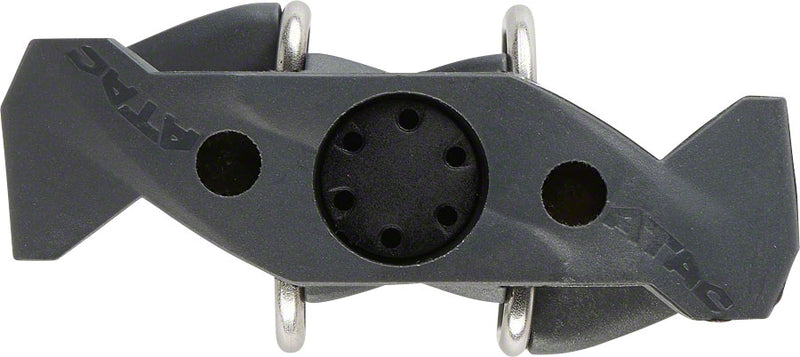 Load image into Gallery viewer, Time ATAC MX 2 Dual Sided Clipless Pedals 9/16&quot; Hollow Steel Axle Composite Gray
