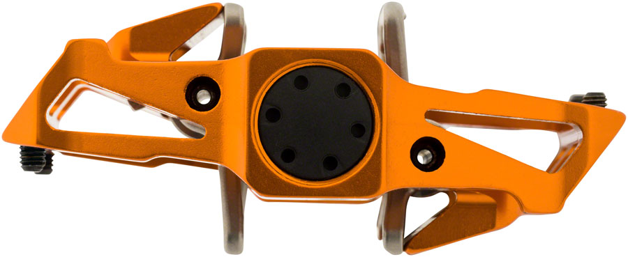 Time SPECIALE 8 Dual Sided Clipless Platform Pedals 9/16" Aluminum Body Orange