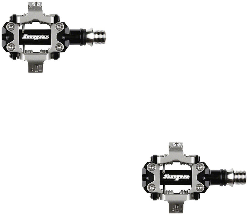 Load image into Gallery viewer, Hope-Union-RC-Clipless-Pedals-with-Cleats-Aluminum-Titanium-PEDL1195-Bicycle-Pedals
