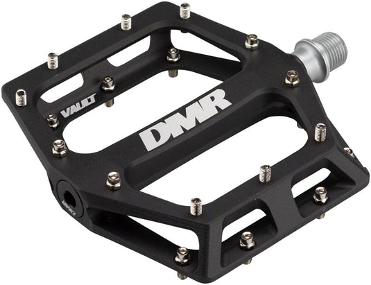 DMR Vault Platform Pedals 9/16" Concave Alloy Body Removable Pins Sandblast Blk