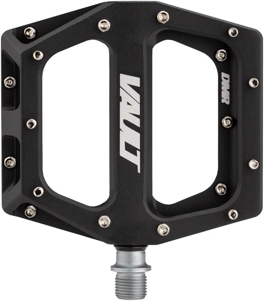 DMR Vault Platform Pedals 9/16" Concave Alloy Body Removable Pins Sandblast Blk