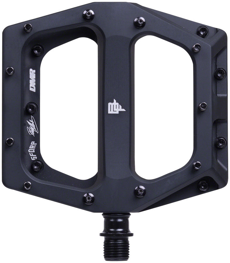 Load image into Gallery viewer, DMR Vault Platform Pedals 9/16" Concave Alloy Body 22 Removable Pins Matte Black
