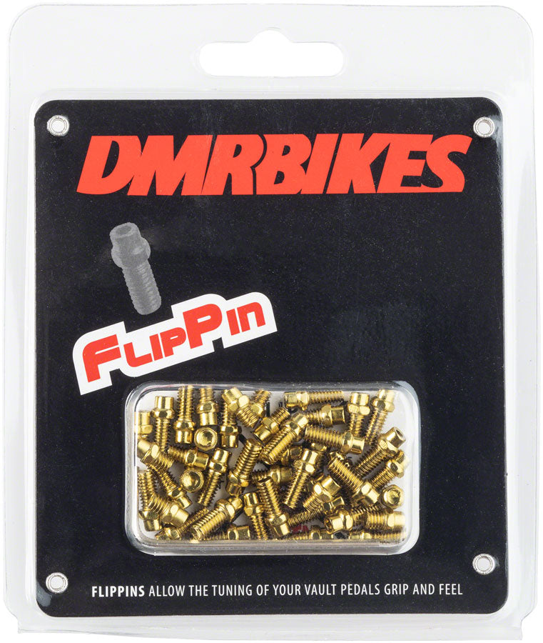 Load image into Gallery viewer, DMR Flip Vault Pedal Pin Set 44pc Gold
