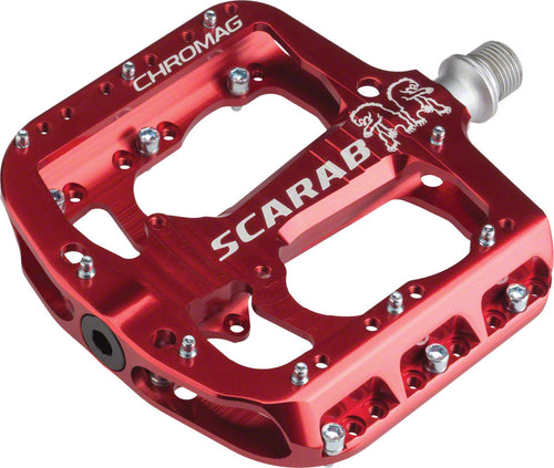 Chromag-Scarab-Pedals-Flat-Platform-Pedals-Aluminum-Chromoly-Steel-PD3401-Bicycle-Pedals